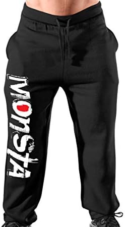 Men's Bodybuilding Workout (Sig-213) Fitness Gym Sweatpants - Image 2