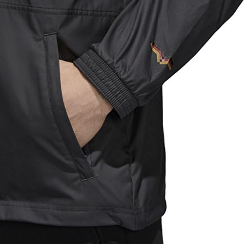 adidas Men's Germany Seasonal Special Wind Jacket 18/19 (M) Black - Image 4