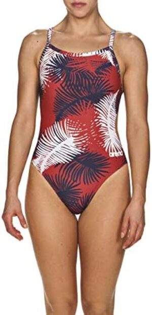 ARENA Women's Palm Forest Challenge Back MaxLife One Piece Swimsuit