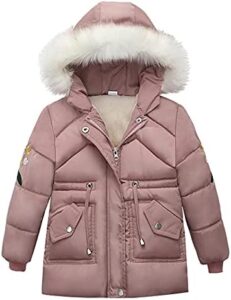 Baby Toddler Boys Girls Winter Jacket Coat Warm Clothes 2-10Years Old Kids Fashion Long Sleeve Hoodie Outerwear