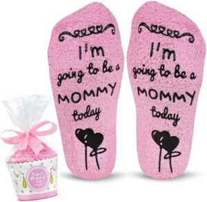 Cavertin Women's Labor and Delivery Socks with Gift Packaging