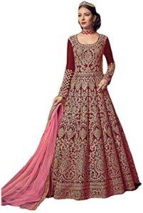 Fashion Indian/Pakistani Party Wear Wedding Wear Bridal Anarkali Gown Anarkali Suit for Women Ready to Wear