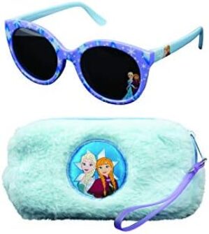 Frozen II Kids Sunglasses for Girls, Toddler Sunglasses with Kids Glasses Case (One Size, Frozen4)