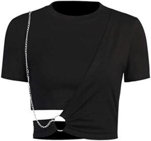 Goth Dark Bodycon Summer Women Tank Top Lace Camis Mesh V-Neck Crop Tops Sexy