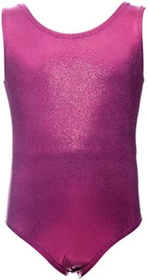 Gymnastics Leotard for Little Girls' One-piece Tumbling Dancing Tank Gymnastics Leotard 2-11 Years