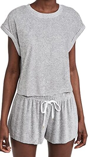 Honeydew Intimates Women's Just Chillin Set, Heather Grey, L