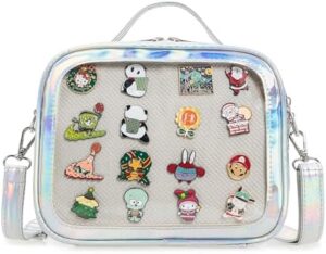 Ita Bag Crossbody Handbags Kawaii Shoulder Bags with Insert Anime Pins Display