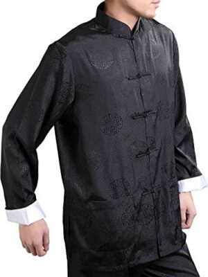 Men's Enter the Dragon Chinese Clothing Shirt with Free Matching Pants