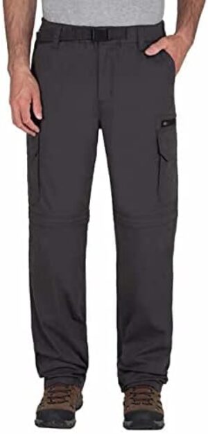 Mens Lightweight Convertible Stretch Cargo Pants & Shorts
