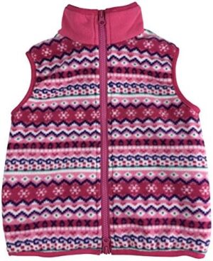 N'Ice Little Boys and Baby Warm Sherpa Lined Fleece Outerwear Vest