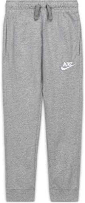 Nike Boys' Jersey Sportswear Pants(Grey/Grey,Small)