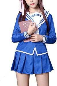 Nuoqi Tohru Honda Cosplay Costume Fruits Basket Tohru Cosplay Uniform Outfit