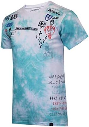 Screenshotbrand Mens Hipster Hip-Hop Urban Tees - NYC Street Fashion Graffiti Animation Print T-Shirt