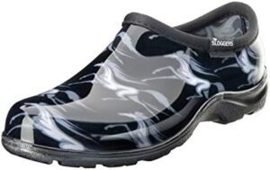 Sloggers 5121HRSBK08 Horses Black Print Waterproof Comfort Shoe