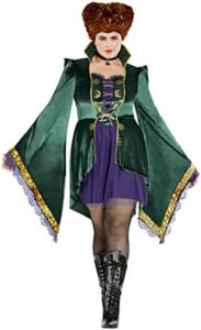 Spirit Halloween Hocus Pocus Adult Winifred Sanderson Dress | Officially Licensed | Witch Cosplay | TV and Movie Costume