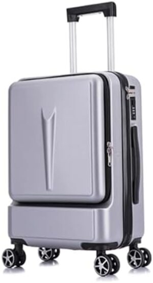 Suitcase Carry On Luggage Suitcases With Wheels Before Starting To Design Large-capacity Luggage Men's And Women's Suitcases Travel Gear (Color : Sliver, Size : 24inch)