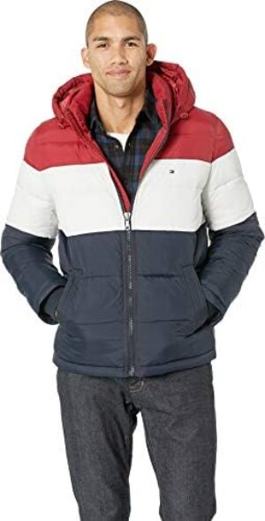 Tommy Hilfiger Men's Hooded Puffer Jacket