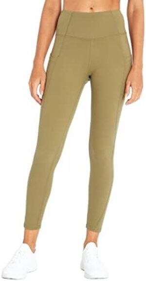 Tummy Control Pocket Ankle Legging, Lichen Green, Medium