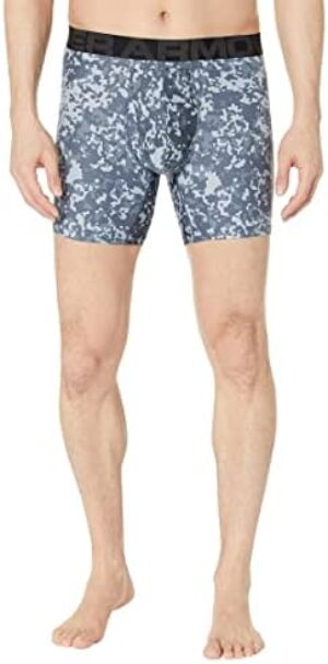 Under Armour Tech 6'' Boxerjock® Single Seasonal Harbor Blue/Jet Gray 3XL