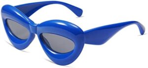 VANLINKER Inflated Fun Lip Shape Sunglasses for Festival Party VL9728