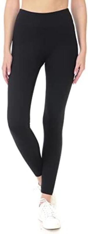 Women's 3" Yoga Waistband Activewear Comfort Leggings