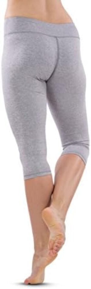Womens Essential Capri Dance, Yoga, Exercise Comfortable Everyday Wear