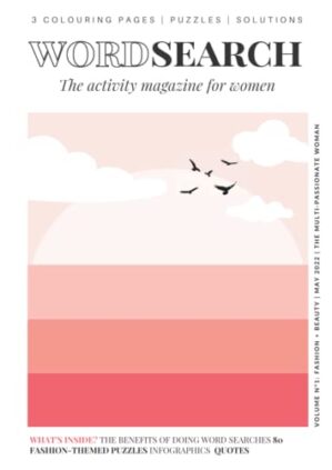 Word Search: The Activity Magazine For Women: Volume No.1: Fashion & Beauty