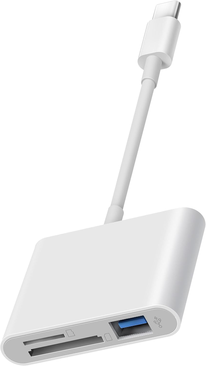USB C SD Card Reader for iPhone 15 16 iPad Mac 3 in 1 USB-C Memory Trail Camera Card Adapter with Dual Slots & USB Port for Mac MacBook Pro/Air/Mini Android Laptop More USBC Typec Devices - Image 8