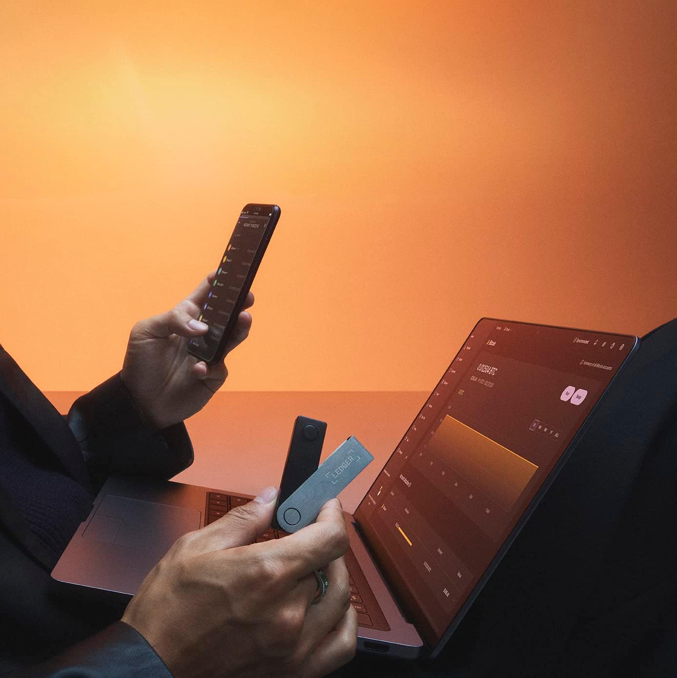 Ledger Nano X (Onyx Black) Crypto Hardware Wallet - Bluetooth - The Best Way to securely Buy, Manage and Grow All Your Digital Assets - Image 8