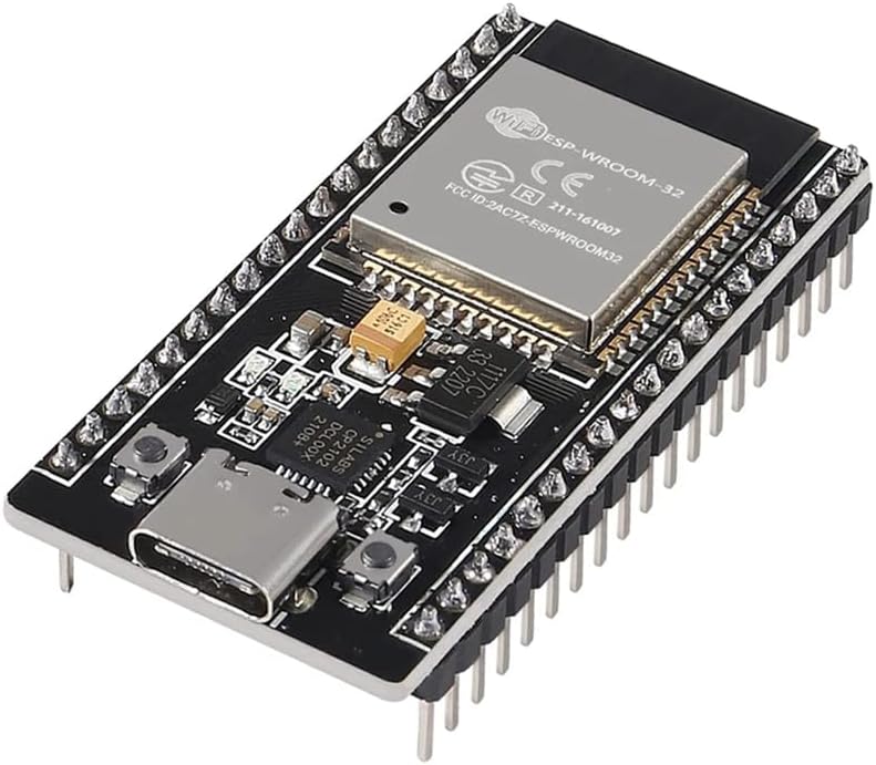 HiLetgo 3pcs ESP32 ESP-32D ESP-32 CP2012 USB C 38 Pin WiFi+Bluetooth Dual Core Type-C Interface ESP32-DevKitC-32 Development Board Module STA/AP/STA+AP - Image 3
