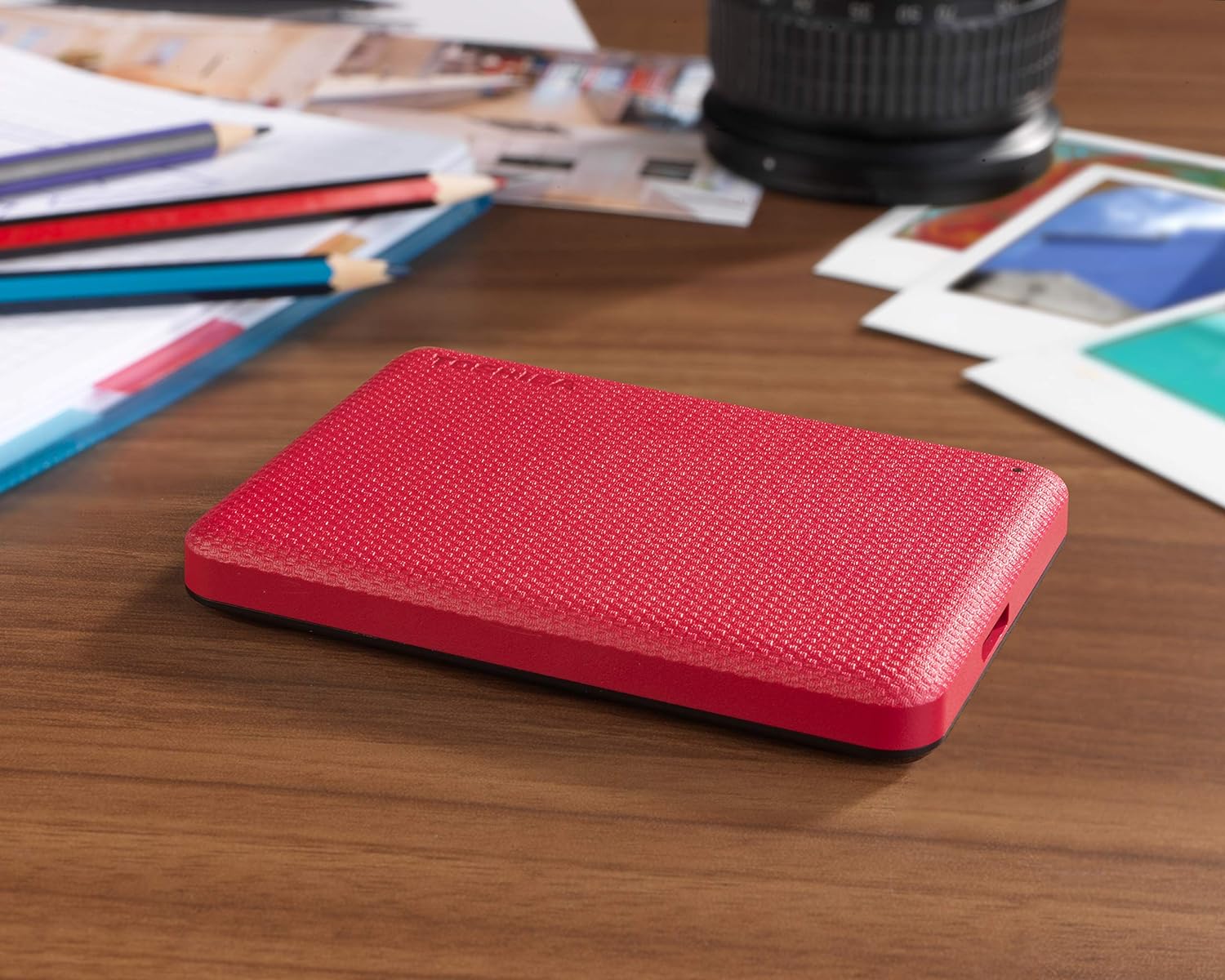 Toshiba Canvio Advance 2TB Portable External Hard Drive USB 3.0, Red - HDTCA20XR3AA - Image 5