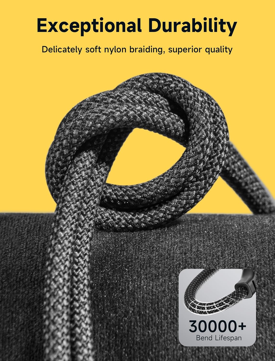 JSAUX USB A to USB C Cable 6.6FT (2-Pack), USB Type C Cable iPhone 16 Charger Cord 3.1A Fast Charging Braided Compatible with iPhone 16/16 Pro/16 Pro Max/15, Samsung Galxy S24 S20 S10, Pixel, CarPlay - Image 5