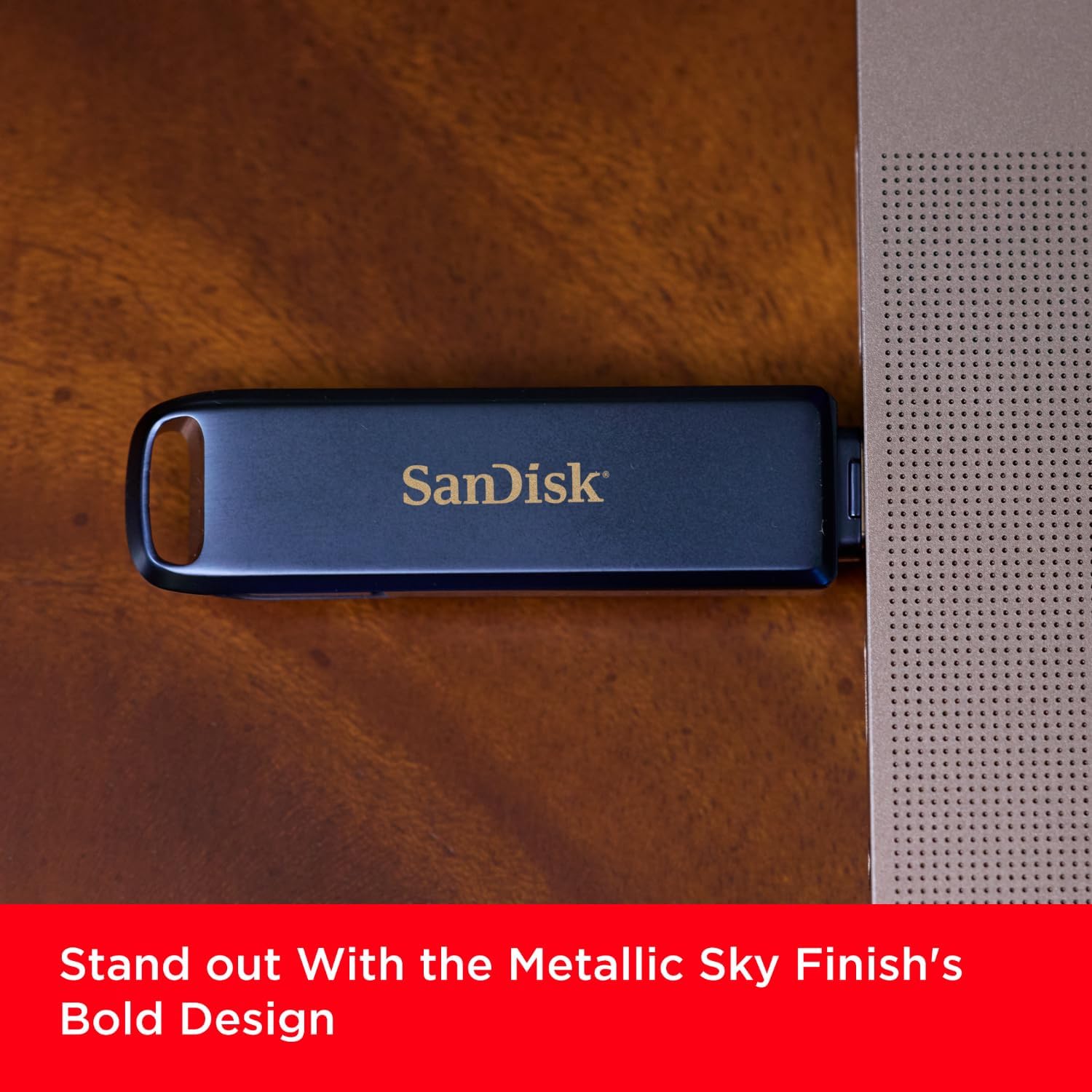 SanDisk 256GB Phone Drive for iPhone - The 2-in-1 USB for iPhone,iPad, and Computer - Flash Drive with Lightning and USB Type-C Connectors, Metallic Sky - SDIXD0N-256G-GN6NE - Image 5
