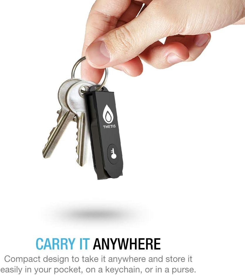 FIDO2 Security Key [Folding Design] Thetis Universal Two Factor Authentication USB (Type A) for Multi-Layered Protection (HOTP) in Windows/Linux/Mac OS,Gmail,Facebook,Dropbox,SalesForce,GitHub - Image 6