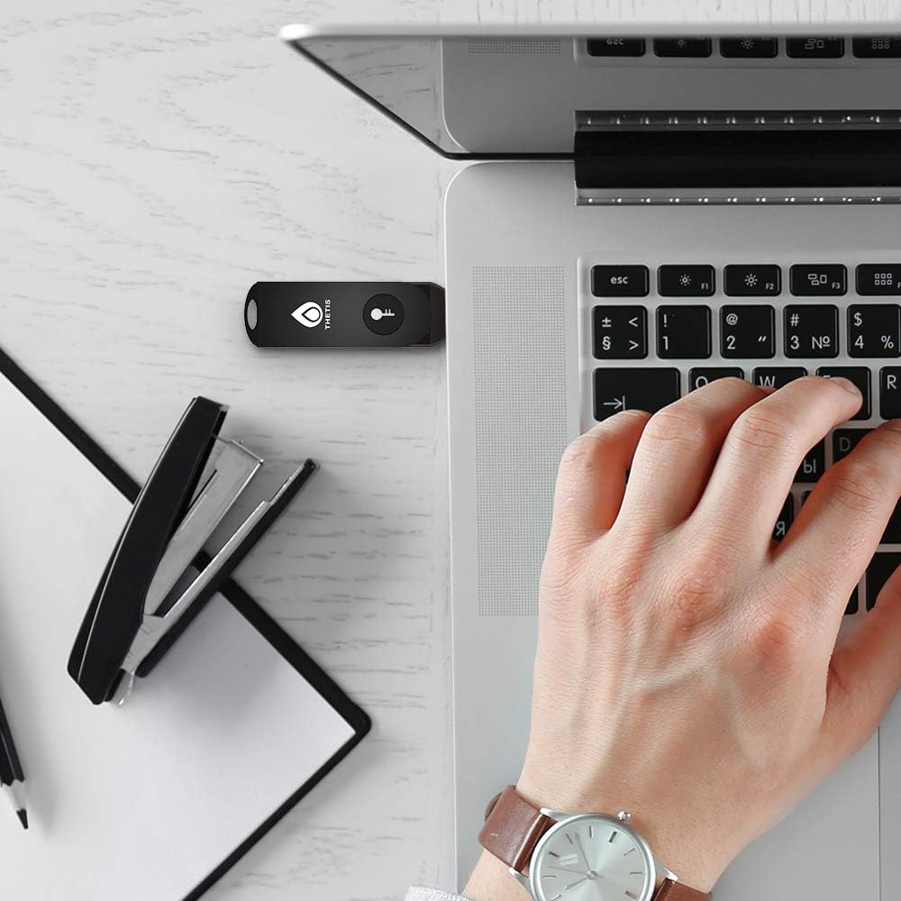 FIDO2 Security Key [Folding Design] Thetis Universal Two Factor Authentication USB (Type A) for Multi-Layered Protection (HOTP) in Windows/Linux/Mac OS,Gmail,Facebook,Dropbox,SalesForce,GitHub - Image 7