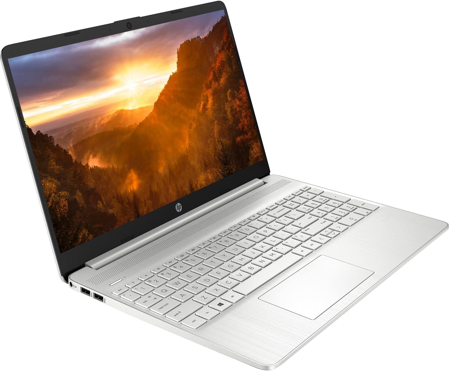 HP 15 Notebook Laptop, 15.6" Full HD Display, Intel Core i5-1135G7 Processor, 16GB DDR4 RAM, 512GB PCIe SSD, USB Type-C, Webcam, Wi-Fi, Windows 11 Home, Silver - Image 3