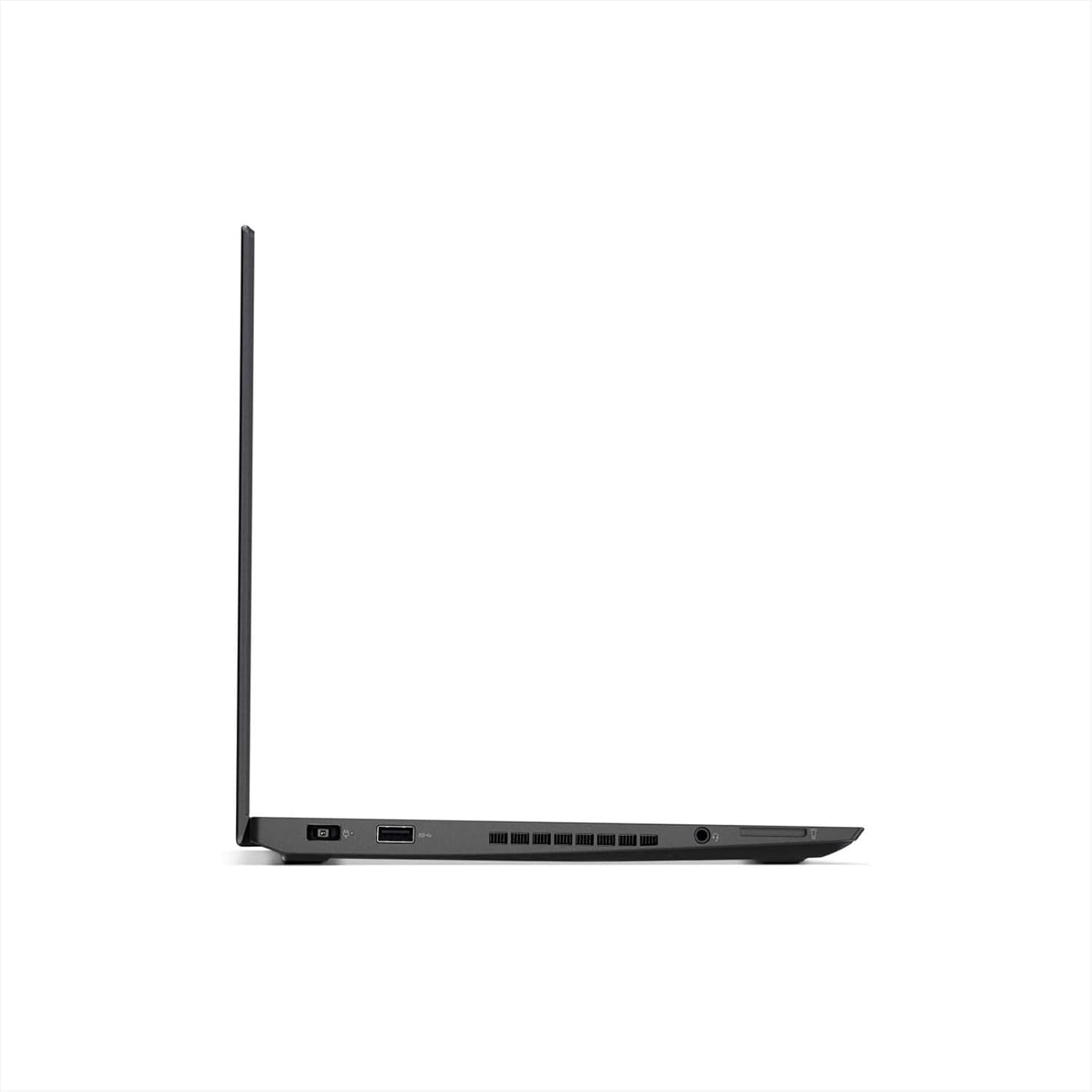 Lenovo Thinkpad T470s 14 inch FHD (1920x1080) IPS Backlit LED Laptop (Intel Dual-Core i5-6300U, 8GB DDR4 RAM, 256GB SSD, HD 520) Thunderbolt 3, HDMI, RJ-45, Type-C, Windows 10 Professional (Renewed) - Image 3