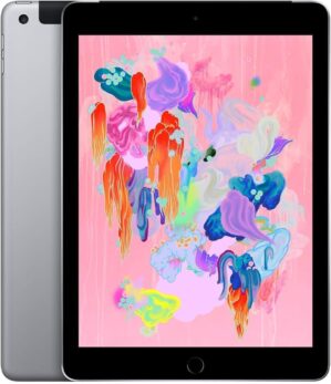 2018 Apple iPad (Wi-Fi + Cellular, 32GB) - Space Gray (Renewed)