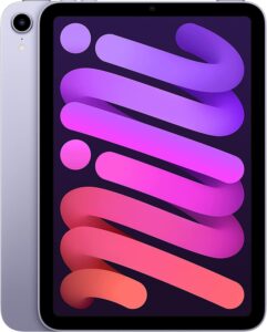 2021 Apple iPad Mini 6 (8.3 inch, Wi-Fi, 256GB) Purple (Renewed)