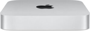 2023 Apple Mac with Apple M2 Chip with 8-core CPU (8GB RAM, 256GB SSD Storage) (QWERTY English) Silver (Renewed)