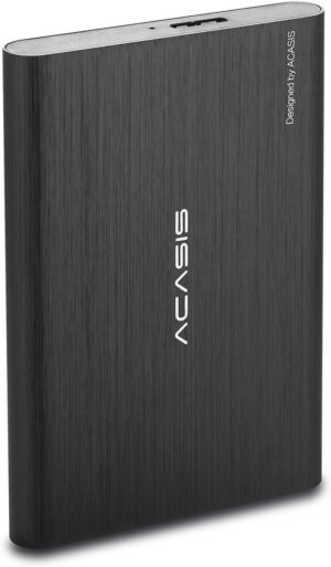 ACASIS 500GB USB3.0 2.5" Portable External Hard Drive for Desktop Laptop HDD Hard Disk (500GB, Black)
