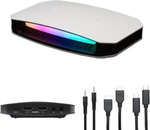 AVerMedia HDMI Capture Card 2.1 for Streaming and Gaming, VRR Support and HDR 4K Capture Card for Xbox Series x/s, PS5, Xbox One, PS4, Nintendo Switch-GC553G2 Live Gamer Ultra 2.1