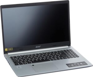 Acer Aspire 5 A515-55-56VK, 15.6" Full HD IPS Display, 10th Gen Intel Core i5-1035G1, 8GB DDR4, 256GB NVMe SSD, Intel Wireless WiFi 6 AX201, Fingerprint Reader, Backlit Keyboard, Windows 10 Home