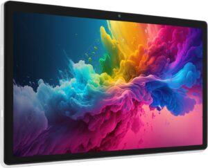 Android 14 Tablet, Octa-Core 10 inch Tablet, 8GB RAM+64GB ROM (Expand to 1TB), Android Tablet with Bluetooth 5.3, WiFi 6, 5MP+8MP Dual Camera, Face ID, 4G Dongle Wireless Internet (White)