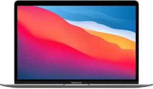 Apple MacBook Air 2020 13.3-inch (Apple M1 Chip, 8GB RAM, 256GB SSD Storage) – Space Gray (Renewed)