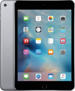 Apple iPad mini 4 64GB (Wi-Fi) 7.9-Inch iOS Tablet – Space Gray (Renewed)