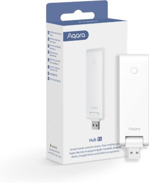 Aqara Smart Hub E1 (2.4 GHz Wi-Fi Required), Powered by USB-A, Small Size, Zigbee 3.0, Supports HomeKit, Alexa, Google Assistant, IFTTT