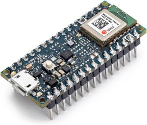 Arduino Nano 33 BLE Rev2 with headers [ABX00072] – nRF52840 – Micropython, Small Form Factor, Bluetooth Low Energy, 3V3.