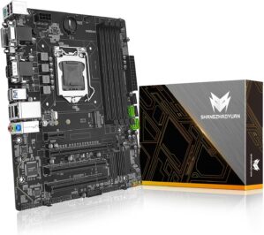 B85M PRO LGA 1150 Motherboard (Micro-ATX, DDR3, PCIe 3.0, NVME M.2, SATA 6Gb/s, VGA/DVI/HDMI-Compatible, Gigabit LAN) for Intel 4th Gen Core i7 i5 i3/Pentium/Celeron Series Processors