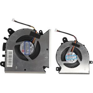 CPU+GPU Cooling Fan for MSI GF63 GF65, GF65 Thin (MS-16W1 MS-16W2) P/N: PABD08008SH PAAD06015SL N413 N433 N285